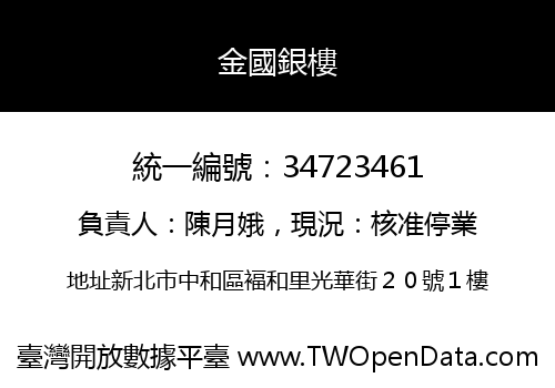 金國銀樓