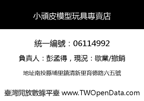 小頑皮模型玩具專賣店