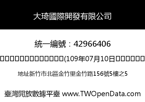 大琦國際開發有限公司