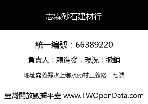 志霖砂石建材行