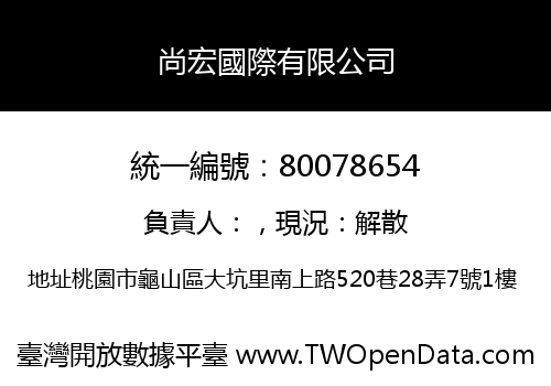 尚宏國際有限公司