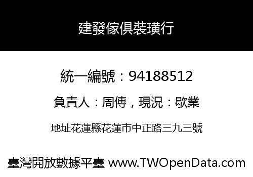 建發傢俱裝璜行