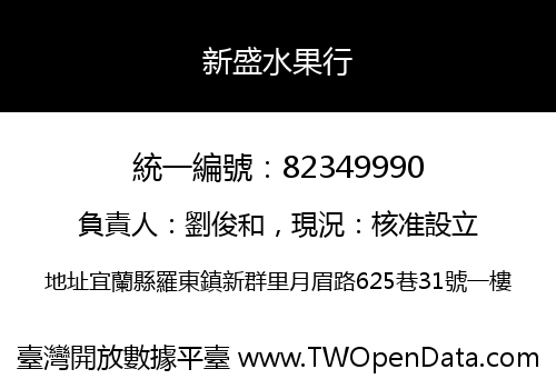 新盛水果行