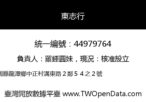 東志行