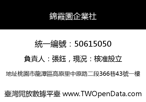 錦霞園企業社