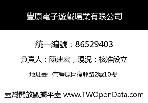 豐原電子遊戲場業有限公司