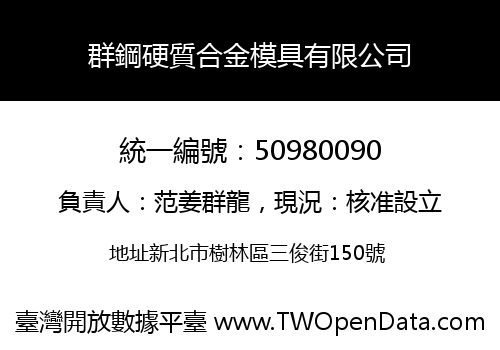 群鋼硬質合金模具有限公司