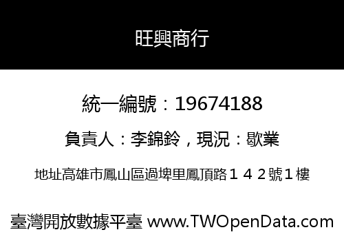 旺興商行