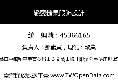 戀愛糖果服飾設計