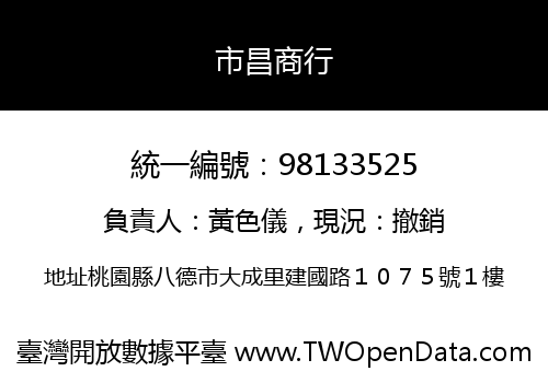 市昌商行