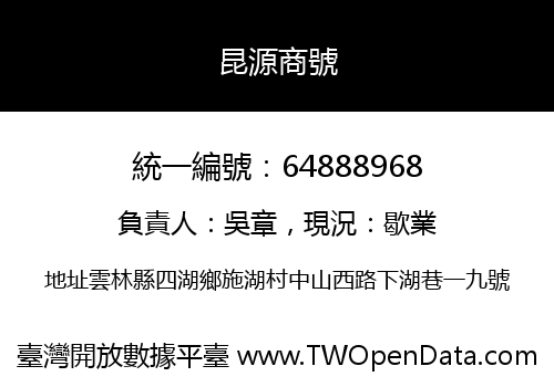 昆源商號