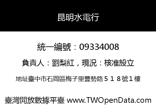 昆明水電行