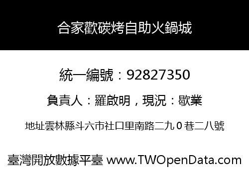 合家歡碳烤自助火鍋城