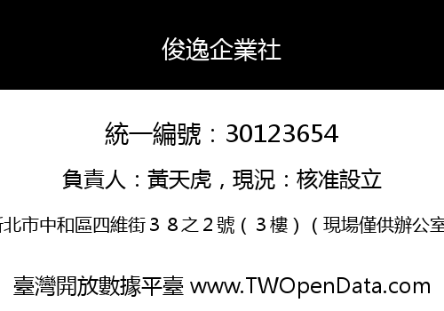 俊逸企業社