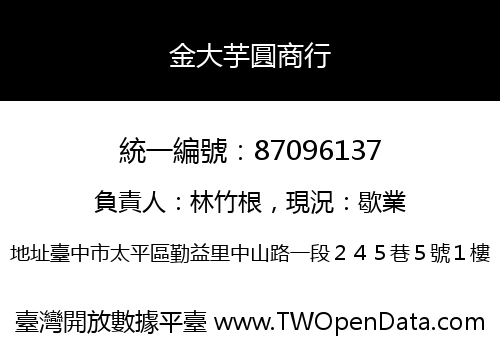 金大芋圓商行