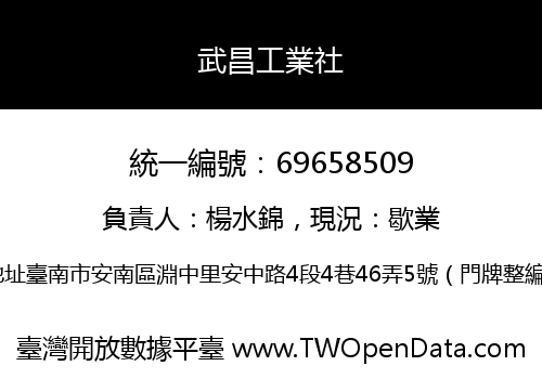 武昌工業社