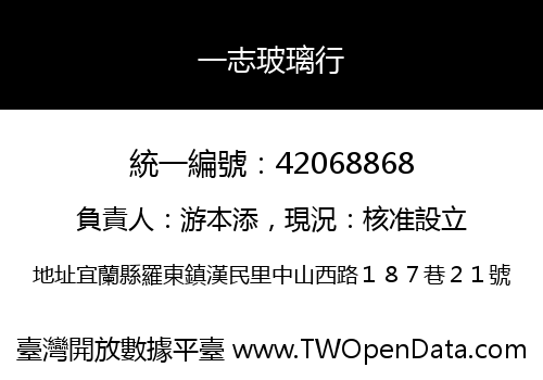 一志玻璃行