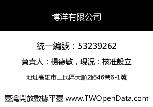 博洋有限公司