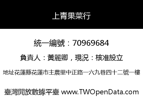 上青果菜行