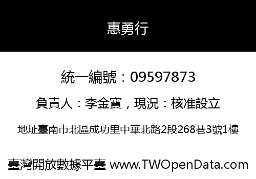 惠勇行