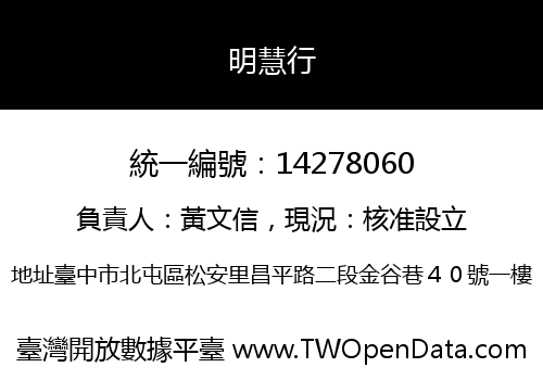 明慧行