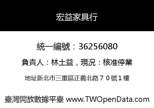 宏益家具行
