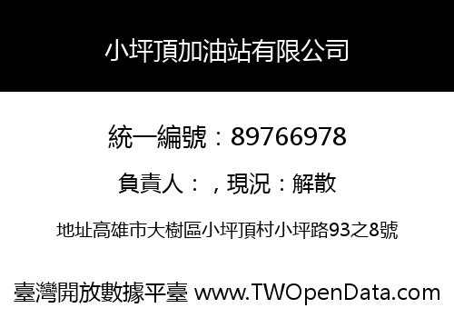 小坪頂加油站有限公司