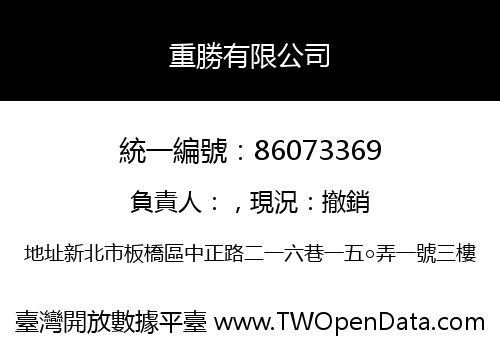 重勝有限公司