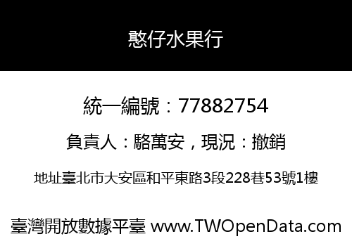 憨仔水果行