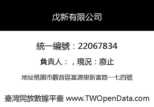 戊新有限公司