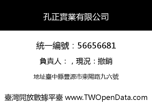 孔正實業有限公司