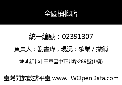 全國檳榔店