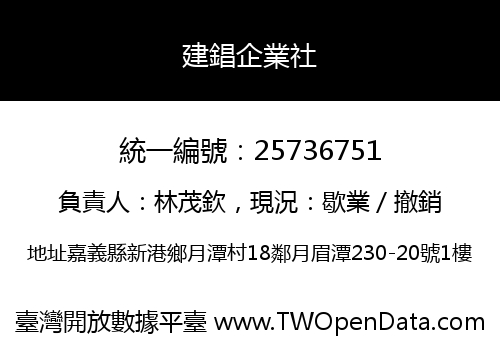 建錩企業社