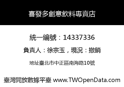 喜發多創意飲料專賣店