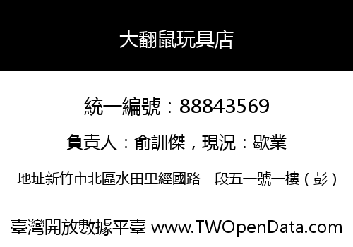 大翻鼠玩具店