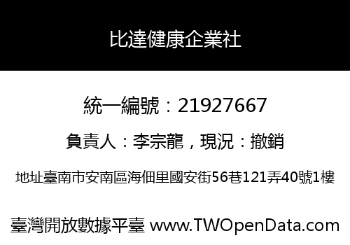 比達健康企業社