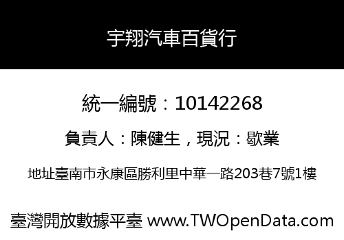 宇翔汽車百貨行