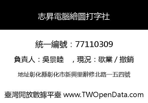 志昇電腦繪圖打字社