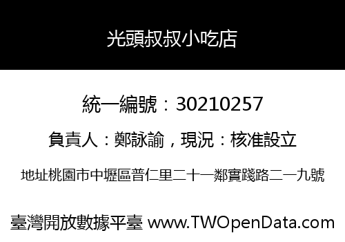 光頭叔叔小吃店