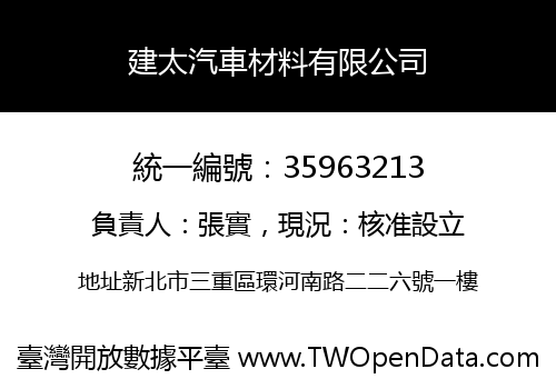 建太汽車材料有限公司