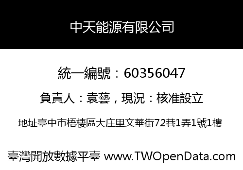 中天能源有限公司