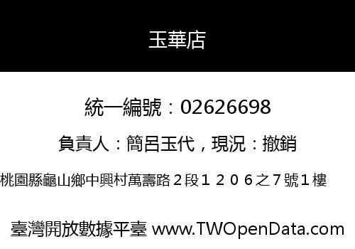 玉華店