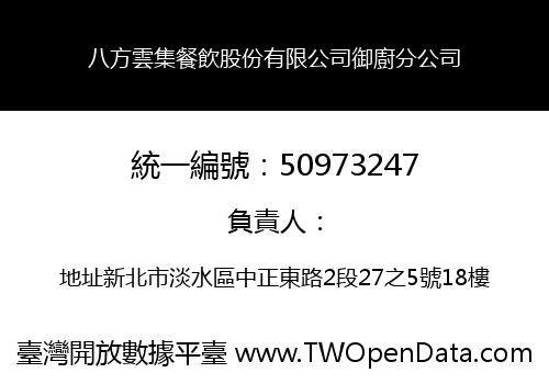 八方雲集餐飲股份有限公司御廚分公司