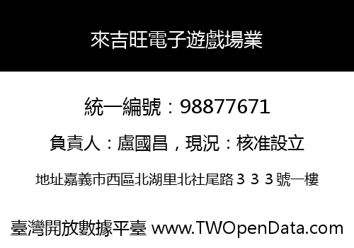 來吉旺電子遊戲場業