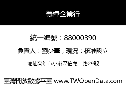 義樺企業行