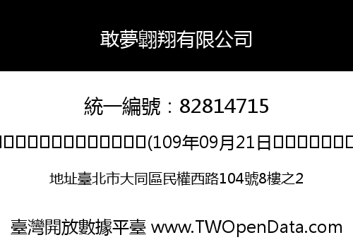 敢夢翺翔有限公司