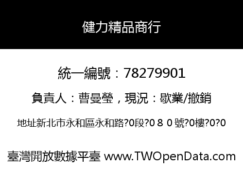 健力精品商行