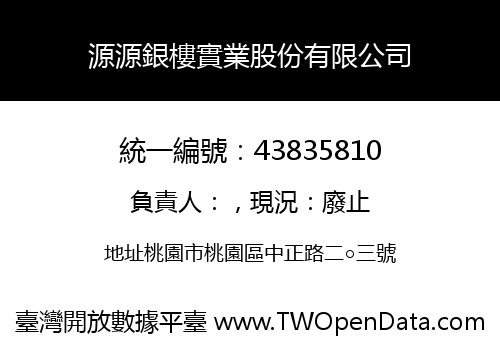 源源銀樓實業股份有限公司