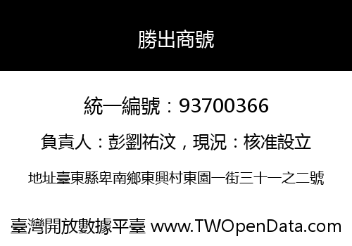 勝出商號