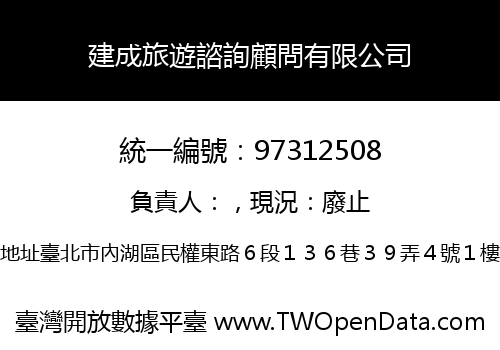 建成旅遊諮詢顧問有限公司